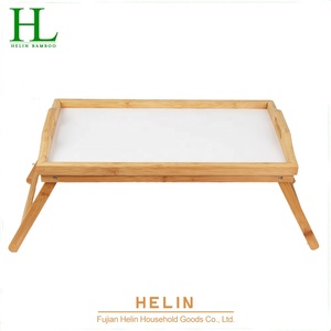 Khay Giường Gấp Bằng Tre Vuông Hiện Đại Và Đơn Giản Với <span class=keywords><strong>MDF</strong></span> - Product Image 2