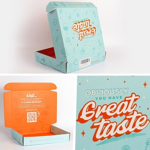 Sang trọng tùy chỉnh in cứng nhắc giấy Bao bì hộp thư Bưu Chính vận chuyển Tóc Giả vẻ đẹp Chăm Sóc Da thiết lập mỹ phẩm trang điểm hộp quà tặng - Product Image 4