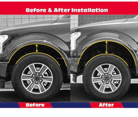 Kit de nivelación de kit de elevación completa delantera + trasera de 3 "para Dodge Ram 1500 4WD 2WD 2009-2021