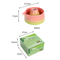 Lot de 2 pièces de matcha rose avec logo personnalisé Bol à matcha en céramique Chawan Outils Matcha