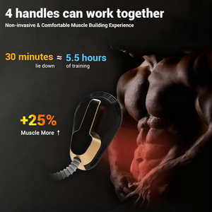 Grande promozione 4 maniglia elettronica stimolatore muscolare <span class=keywords><strong>EMS</strong></span> Tesla Zero macchina per scolpire - Product Image 6