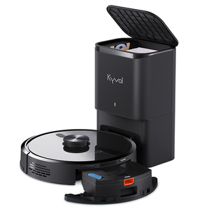 Kyvol <span class=keywords><strong>Mini</strong></span> <span class=keywords><strong>Robot</strong></span> Aspirateur Humide et Sec Électrique avec Source d'Alimentation à Batterie pour Hôtels et Camping-Car Domestiques - Product Image 1