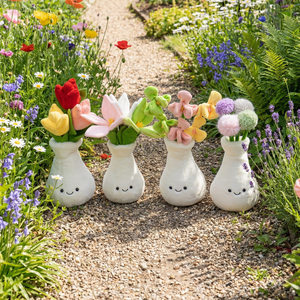 Linda Muñeca de Peluche en Forma de Florero, Plantas Artificiales, Decoración para el Hogar, Pequeña Decoración de Escritorio para <span class=keywords><strong>BROS</strong></span>, Rellena de Algodón PP, 30 cm - Product Image 3
