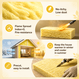 Isolation thermique pour plafond en fibre <span class=keywords><strong>de</strong></span> <span class=keywords><strong>verre</strong></span> épaisse <span class=keywords><strong>de</strong></span> 6,75 pouces, conforme à la norme américaine ASTM E84, non inflammable, sans démangeaisons, faible teneur en poussière, R22 - Product Image 3