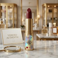 Étiquettes holographiques anti-contrefaçon écologiques personnalisées de qualité supérieure sur PET pour la sécurité des cosmétiques et des rouges à lèvres