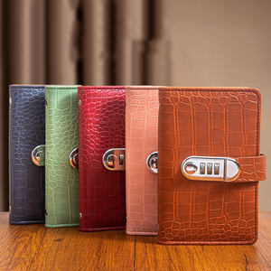 Planificador de Ahorro de Dinero con Tapa Dura A6, 50 Hojas de PP, Álbum de Cuero Sintético con Diseño de Cierre - Product Image 1