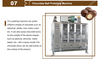 Machine de moulage automatique de fabrication de chocolat 1000KG une ligne de production de chocolat