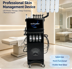 Sistema di Cura della Pelle con Idrodermabrasione, Rimozione Punti Neri, Dispositivo per Infusione di Ossigeno - Product Image 1