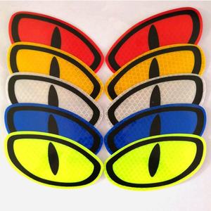 Autocollant réfléchissant mignon pour voiture, casque, moto, autocollant d'avertissement réfléchissant, brille dans le noir - Product Image 4