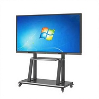InASK Écran plat interactif intelligent 4K UHD multi-touch de 55/65/75/85/86 pouces, affichage intelligent tout-en-un avec IA pour les réunions