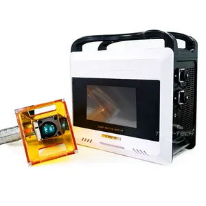 Industrial Portable Handheld Mobile Fiber Laser Marking Machine for Electronics / Metal Barcoding