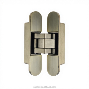 ADWORK GE60 Zinc Alloy 3D Adjustable Farmhouse Door <strong>Hinge</strong> 180 60kg 2mm Thickness Concealed Invisible Hidden <strong>Hinge</strong> 2-Year - Product Image 5