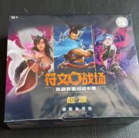 Cartes de jeu de société MS Chinese League Legends TCG, impression couleur intégrale, LOL Arcane Exclusive Start Deck Set, série Origin, booster pack, cadeau