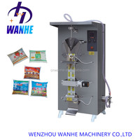 Machine de remplissage automatique Wanhe SJ-ZF1000 SS304 220V pour films plastiques, liquides, jus, vin, sachets et pochettes, avec pompe électrique et précision de 1% pour l'eau
