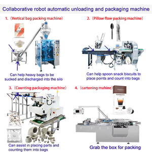 Tự động các tông sóng <span class=keywords><strong>carton</strong></span> giấy gói dòng robot máy đóng gói cho thùng <span class=keywords><strong>carton</strong></span> và thùng <span class=keywords><strong>carton</strong></span> palletizing toàn bộ giải pháp - Product Image 4