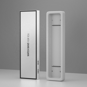 OEM Factory Customized Designed Paper <b>Box</b> Paper Plastic Package Retail <b>Box</b> Inner Tray for Watch Band Wholesale Retail Package - Product Image 2