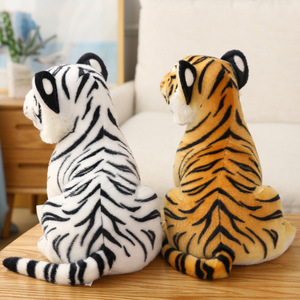 Nouveau modèle très populaire : Peluche réaliste de <span class=keywords><strong>tigre</strong></span> de haute qualité, adorable animal compagnon, Bête Gardienne de la Nature, Force Originale - Product Image 6