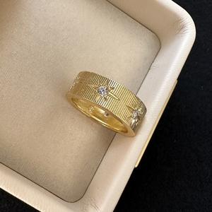 แหวนเงินแท้ S925 รูปดาวหกแฉก สไตล์ฝรั่งเศสโบราณ ดีไซน์เรโทร หรูหรา เรียบง่าย ประดับเพชรทรงตั้ง - Product Image 1