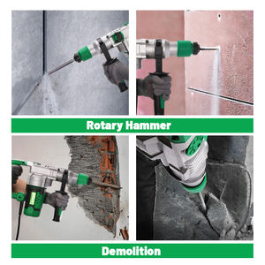 ニュービート <span class=keywords><strong>950w</strong></span> ハンドツール SDSマックス 3-26 コード式電動ロータリーハンマードリル 26mm ジャックハンマー 電動 - Product Image 6