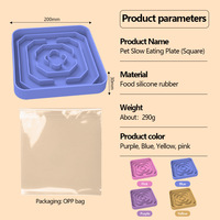 Assiette à lécher en silicone de qualité alimentaire, anti-renversement, antidérapante, anti-étouffement, portable, pour chats et chiens