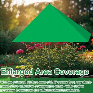 Sombrilla de Jardín para Exteriores con Soporte para Plantas y Protección Solar para Macetas y Hoteles - Product Image 4