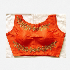 เสื้อที่สวยงามกับลำดับ zari และงานด้าย - Product Image 1