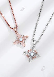 Collar con Colgante <span class=keywords><strong>de</strong></span> Nudo Mágico <span class=keywords><strong>de</strong></span> Piedra Lunar Merryshine, Baphomet, Brujería Pagana, <span class=keywords><strong>Buena</strong></span> <span class=keywords><strong>Suerte</strong></span>, Símbolo Wiccano Irlandés, Nudo <span class=keywords><strong>de</strong></span> <span class=keywords><strong>Brujas</strong></span> - Product Image 2