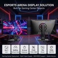 Moniteur de café gaming 24,1 pouces 540 Hz 0,2 ms FHD 1080P – Achat groupé – Écran Esports pour chaîne de cybercafés et centres de jeux