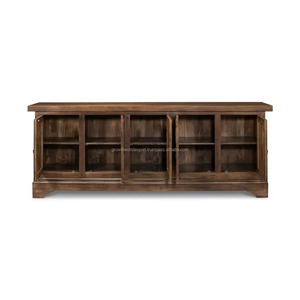 Puertas de aparador industriales de madera de primera calidad hechas a mano de la mejor calidad para sala de estar Comedor Cocina Hotel elegante para uso en el hogar Bar - Product Image 2