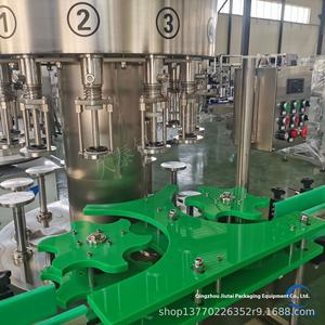 เครื่องบรรจุของเหลวแบบโรตารี่2000ขวดแก้ว bph เครื่องบรรจุน้ำผลไม้สุญญากาศ - Product Image 5