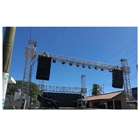 Proveedor de aluminio Line Array Truss Stand Spigot Truss Speaker Truss