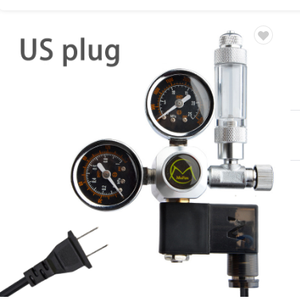 MUFAN MF0407 W21.8 220V akvaryum <span class=keywords><strong>CO2</strong></span> regülatörü manyetik Solenoid çek valf akvaryum kabarcık sayacı balık tankı aracı - Product Image 3