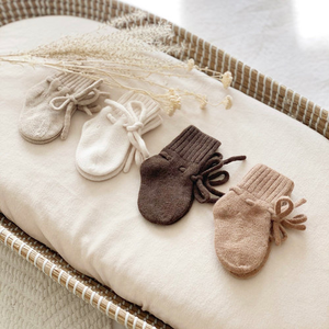 Regalo per Baby Shower, <span class=keywords><strong>Scarpine</strong></span> per Neonati, Calzini in <span class=keywords><strong>Lana</strong></span> Merino Lavorati a Maglia, <span class=keywords><strong>Scarpine</strong></span> per Neonati - Product Image 4