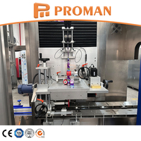 Machine d'étiquetage automatique pour bouteilles en PVC/PET, étiquettes en plastique pour bouteilles d'eau et de jus, prix
