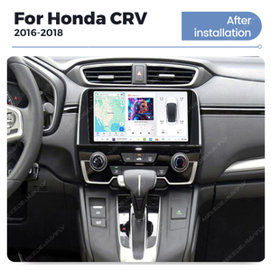 DUDUAUTO Smart Android Tout en Un Auto Autoradio Lecteur Vidéo pour Honda CRV CR-V 5 RT <span class=keywords><strong>RW</strong></span> 2016-2018 - Product Image 3