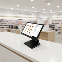 Caisse enregistreuse tout-en-un tactile 17 pouces avec Windows 10, processeur Intel I5, Wi-Fi 6, garantie de 3 ans, fabriquée par une usine OEM