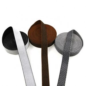 Wholesale Good Quality Jacquard Spandex Nylon <b>Elastic</b> Strap Polyester Webbing Custom Jacquard <b>Elastic</b> Band - Product Image 4