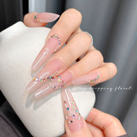 Bestseller transfrontalier : Kit de strass en résine pour nail art, 12 compartiments, 2 mm, multicolores, à dos plat, ultra-brillants