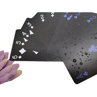 Cartes à jouer en PVC personnalisées en gros, impression sur papier imperméable, échantillon gratuit, usage familial