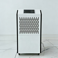 Déshumidificateur intelligent industriel à compresseur, dégivrage automatique, drainage continu, 50 litres par jour
