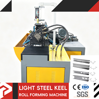 Machine de profilage d'acier à 3 profils haute efficacité avec machine à montants pour cloisons sèches et machine de fabrication de profilés pour ligne de construction