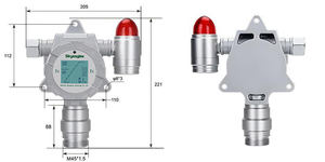 Medidor de Dióxido de Enxofre Portátil de Alta Precisão Detector Analisador de Gás SO2 - Product Image 5