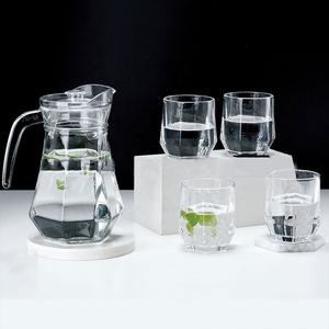 Bouilloire en verre, 1 bouilloire froide et 4 tasses, magasin, <span class=keywords><strong>Discount</strong></span> cadeaux promotionnels, vente en gros - Product Image 6