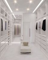 Coffre-fort caché dans l'armoire Armoire à bijoux îlot de chevet avec vitrine en verre pour la maison