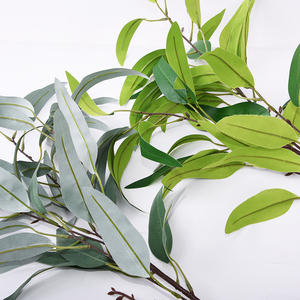 Tela <span class=keywords><strong>de</strong></span> seda <span class=keywords><strong>de</strong></span> eucalipto artificial para decoración, venta directa <span class=keywords><strong>de</strong></span> fábrica, china, oferta - Product Image 5