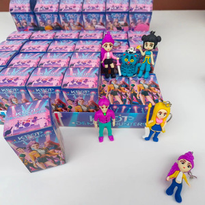 Bộ móc khóa Kpop Demon Hunters 24 món/bộ, hình thú ngộ nghĩnh Tiger Rumi Mira Zoey Sussy, quà tặng bất ngờ cho fan, hộp quà bí mật - Product Image 4