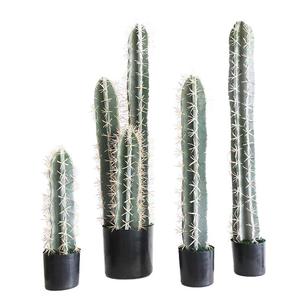 Mur végétal artificiel émotionnel, plantes décoratives d'aspect naturel, étiquette personnalisée, grande plante artificielle de cactus pour chambre à coucher - Product Image 6