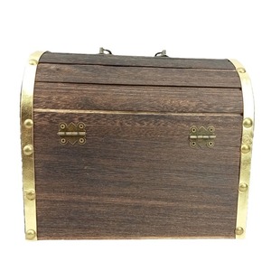 Caja de madera para té de 21,8x15,5x20 cm para almacenamiento de té Pu'er suelto, embalaje de regalo, material de madera de color quemado rectangular - Product Image 5