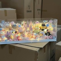 Boîte de présentation en acrylique transparente, boîte de rangement et de tri pour cosmétiques et papeterie de bureau, adaptée à différentes spécifications