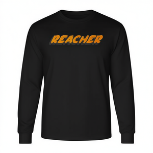 T-shirt à manches longues Reacher, col rond, unisexe, vêtements promotionnels pour adultes - Product Image 2